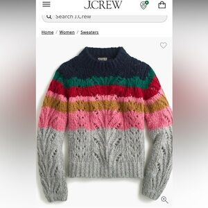 Multicolor Striped Women's Sweater
